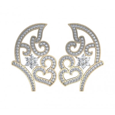 Imposing Diamond Earrings